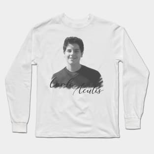 Carlo Acutis Long Sleeve T-Shirt